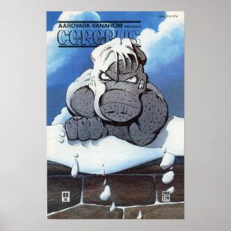 Impresión de portada de Cerebus Nº 88