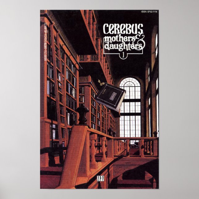 Impresión de portada de Cerebus número 151 (Frente)