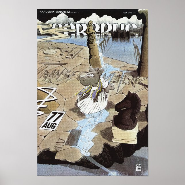 Impresión de portada de Cerebus número 77 (Frente)