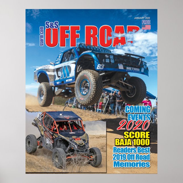 Impresión de portada de S&S Off Road Magazine ener (Frente)