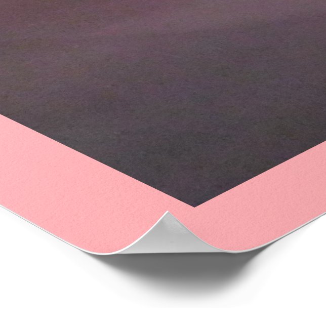 IMPRESIÓN DE POSER DE BODAS CON DISEÑO DE POEMA (Esquina)