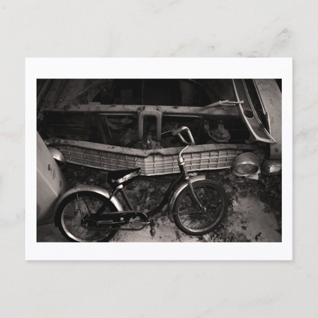 Impresión de postal de metales rústicos por JH Tho (Anverso)