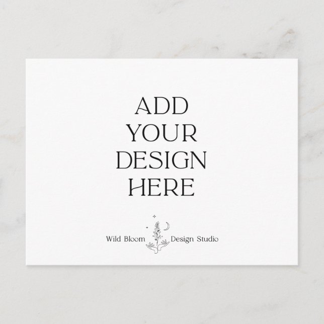 Impresión de postales | Subir su propio diseño (Anverso)