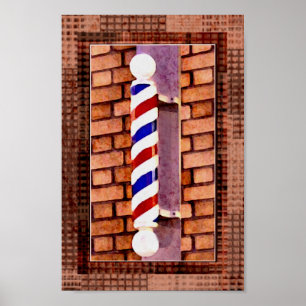 Impresión de Poster barber / Hair Stylist para hom