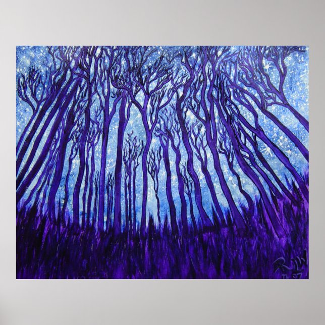Impresión de poster - Bosque de Stardust (Frente)
