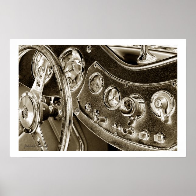 Impresión de Poster Classic Car 20 (Frente)