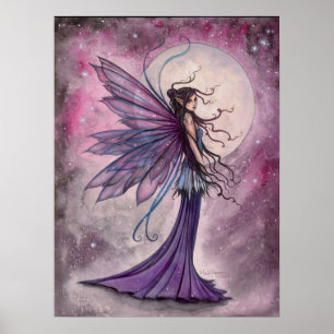 Impresión de Poster de arte de la fantasía de hada
