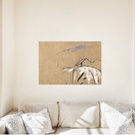 Impresión de Poster de arte de paredes abstractas