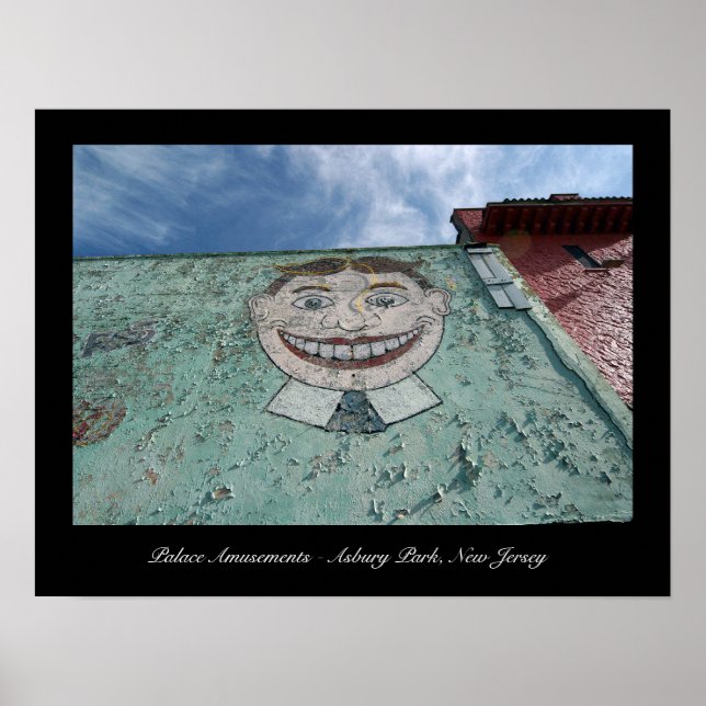 Impresión de Poster de Asbury Park - Palacios de e (Frente)