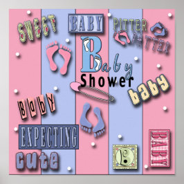 Impresión de Poster de Baby Shower