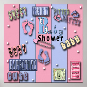 Impresión de Poster de Baby Shower