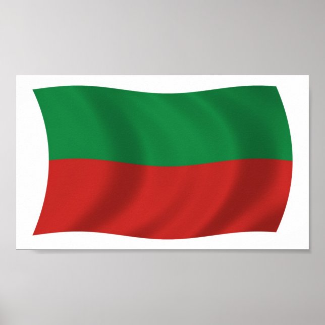 Impresión de Poster de bandera de la Nación Sac y  (Frente)