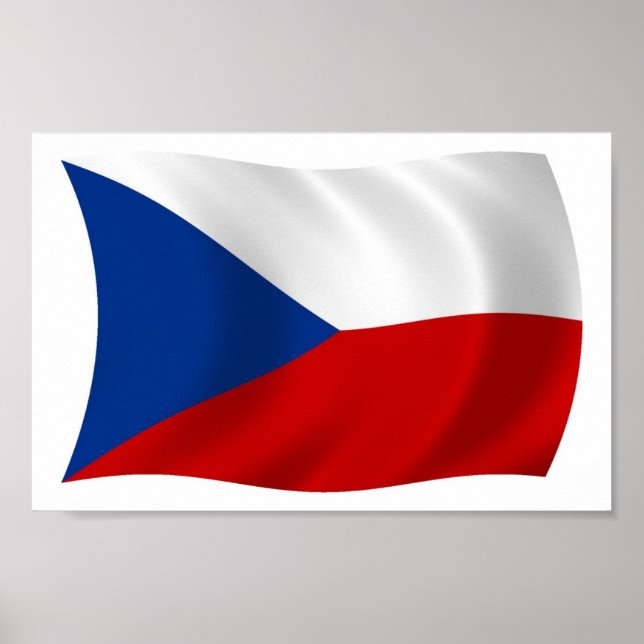 Impresión de Poster de bandera de la República Che (Frente)