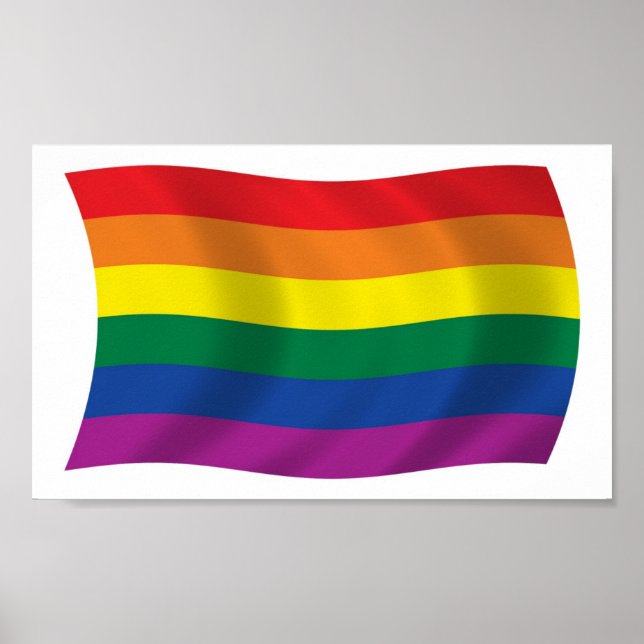 Impresión de Poster de bandera del movimiento del  (Frente)