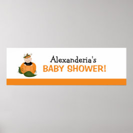 Impresión de Poster de banner de Lil Pumpkin Baby 