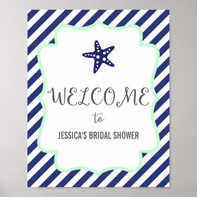 Impresión de Poster de bienvenida de Starfish Naut (Frente)