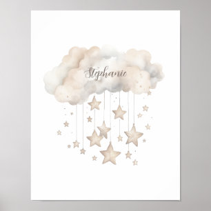 Impresión de Poster de cubos y estrellas