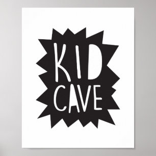 Impresión de Poster de cueva infantil
