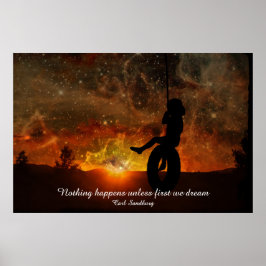 Impresión de Poster de giro de niños en neumáticos