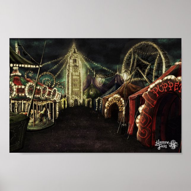 Impresión de Poster de Harrow Faire (Frente)