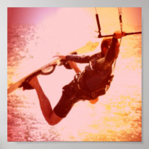 Impresión de Poster de Kiteboarding