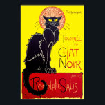 Impresión de póster de la cosecha del gato negro d<br><div class="desc">Este hermoso poster para los amantes de los gatos, los propietarios de gatos y los aficionados al arte de los gatos antiguos muestra un anuncio del famoso cabaret francés Le Chat Noir. El club fue inaugurado en 1881 en el 84 Boulevard Rochechouart, en el barrio de Montmartre de la ciudad...</div>