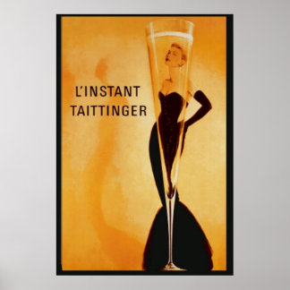 Impresión de Poster de L'Instant Taittinger