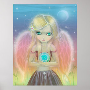Impresión de Poster de Little Whilwind Angel