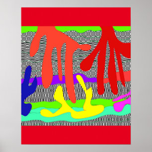 Impresión de Poster de mano Jive