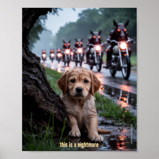 Impresión de Poster de Mascotas tristes y solitari