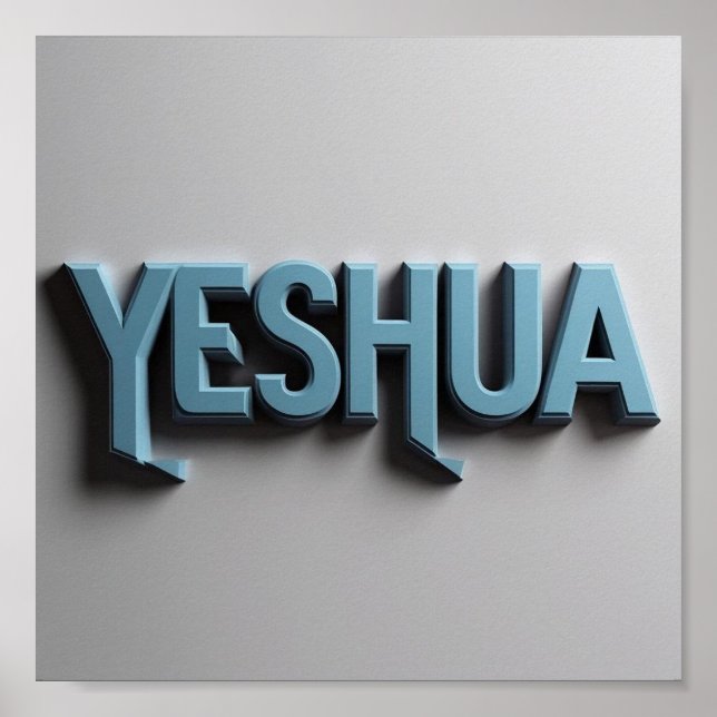 Impresión de Poster de mate de Yeshua | Diseño de  (Frente)