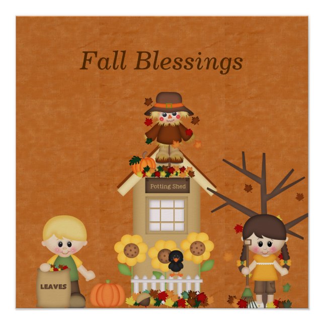 Impresión de Poster de otoño (Anverso)