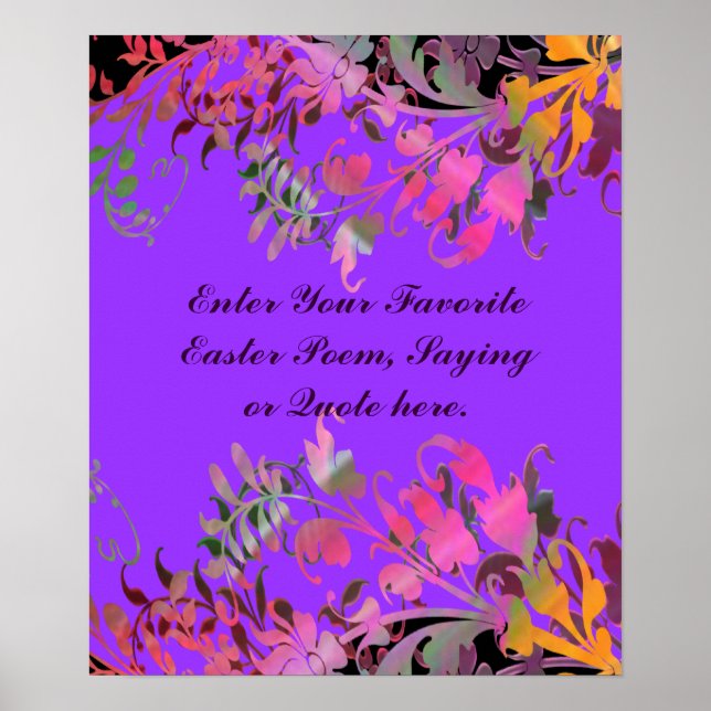 Impresión de Poster de Pascua (Frente)