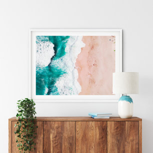 Impresión de Poster de playa aérea