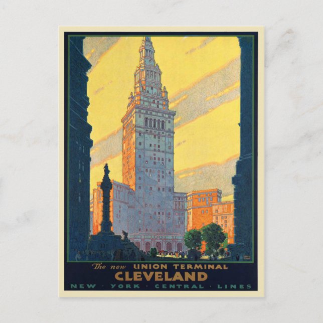 Impresión de Poster de postales para líneas centra (Anverso)