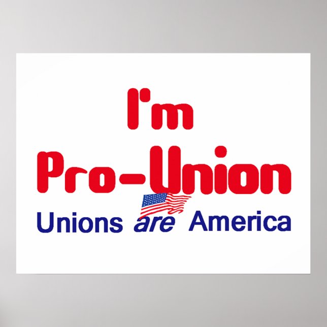 Impresión de POSTER de Pro Union (Frente)