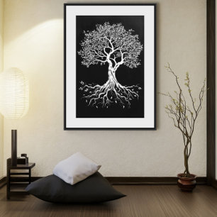 Impresión de poster de ramificación