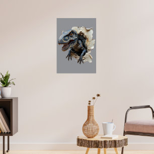 Impresión de Poster de rator de dinosaurios con pa