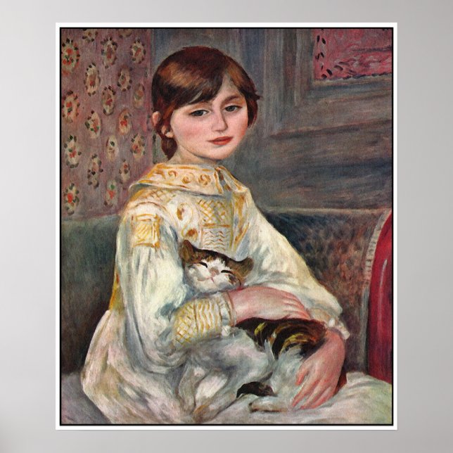 Impresión de Poster de Renoir: Mlle. Julie Manet c (Frente)