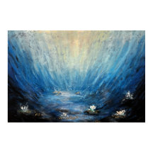 Impresión de Poster de serenidad subacuática