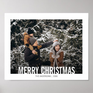 Impresión de Poster de vacaciones de Navidades mod