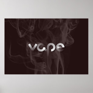 Impresión de Poster de Vape de humo