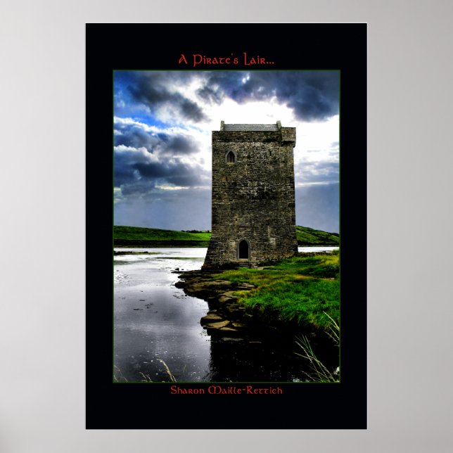Impresión de Poster del castillo de Carraigahowley (Frente)