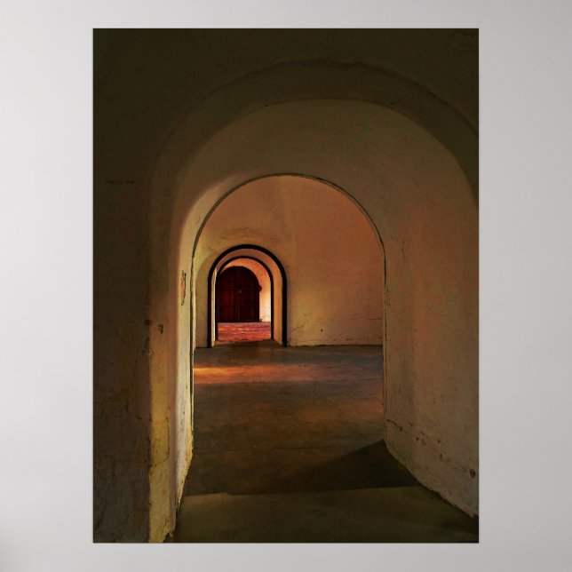 Impresión de Poster del corredor de Cristobal (Frente)