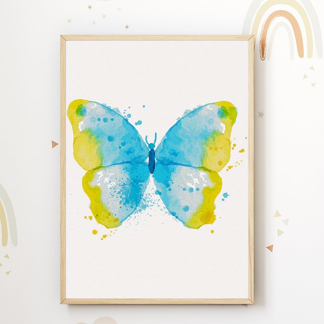Impresión de Poster en sala para niños mariposa (Subido por el creador)