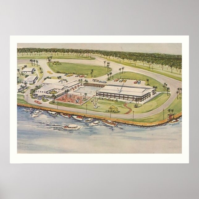 Impresión de Poster Everglades Rod & Gun Club (Frente)