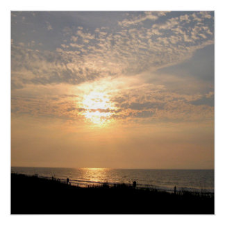 Impresión de Poster fotográfico Beach Sunset
