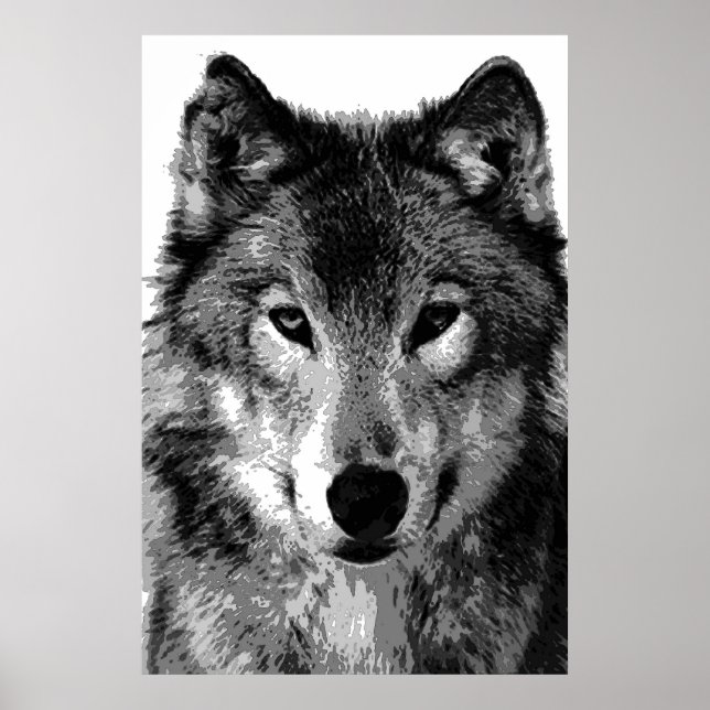 Impresión de Poster Gray Wolf (Frente)