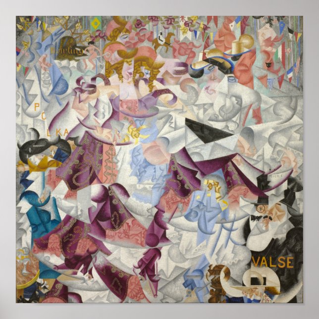 Impresión de Poster jeroglífico dinámico Gino Seve (Frente)