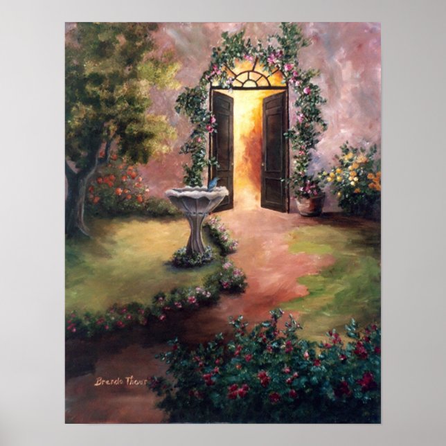 Impresión de Poster ligero de bienvenida (Frente)